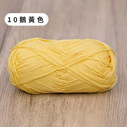 棉竹線10鵝黃